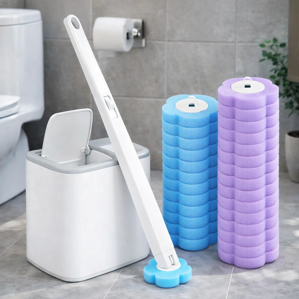 Fresh Flush™ Disposable Toilet Brush